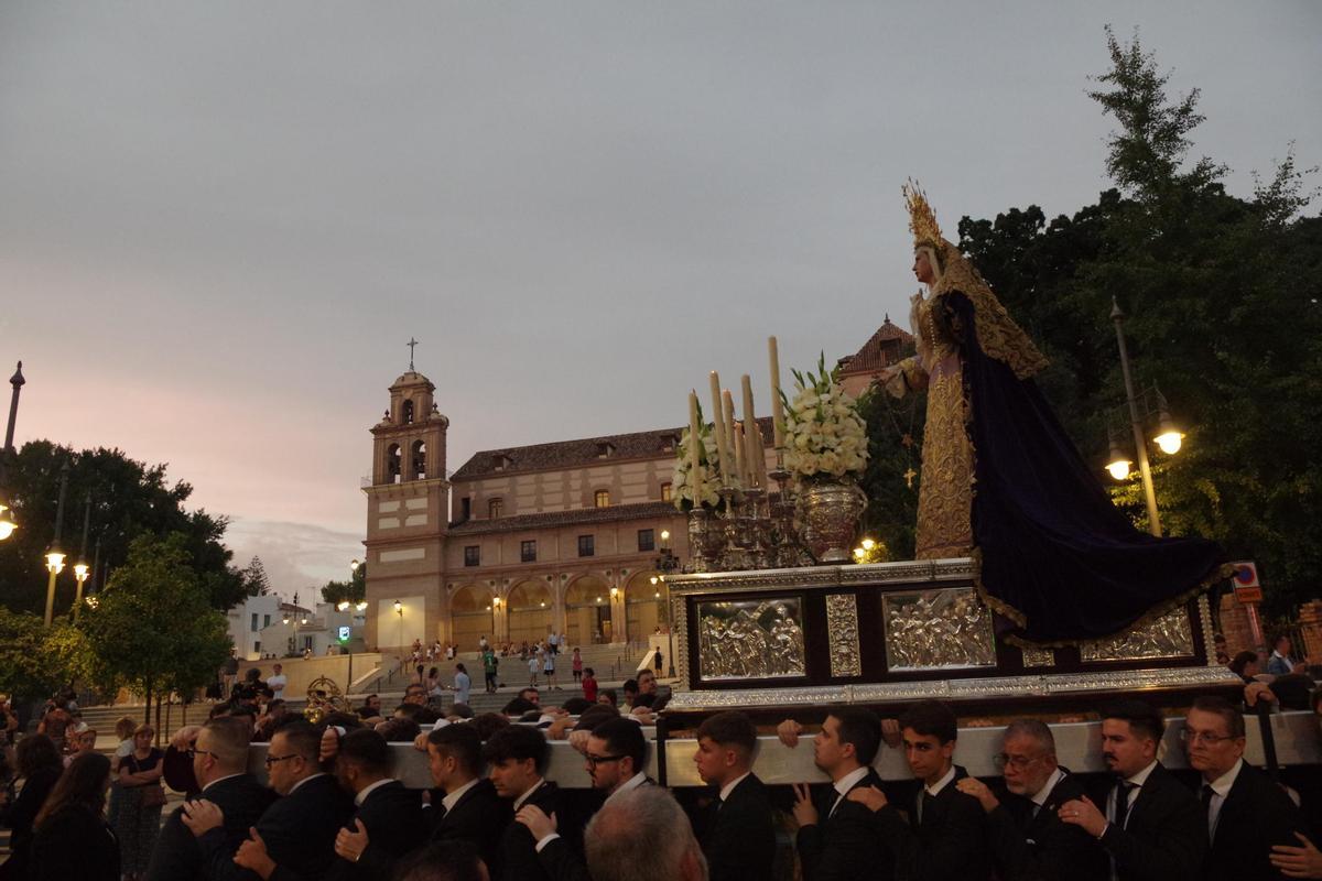 Traslado de María Santísima de Gracia al Santuario de la Victoria