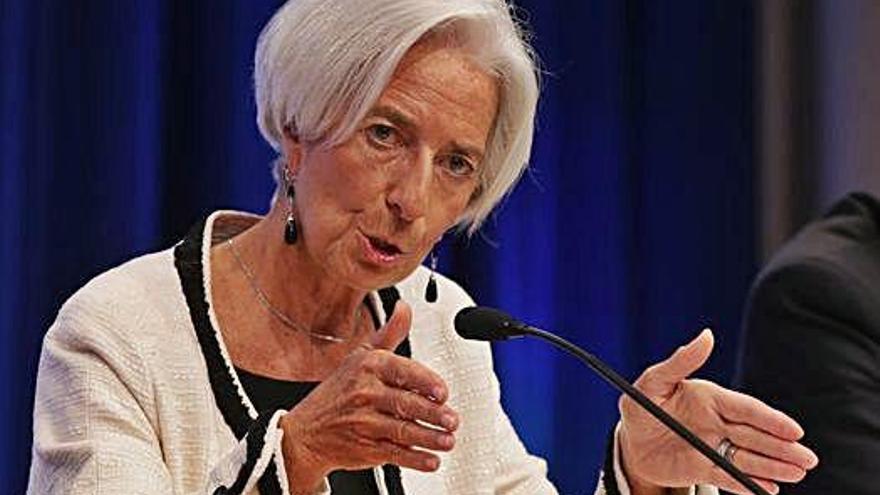 Christine Lagarde.