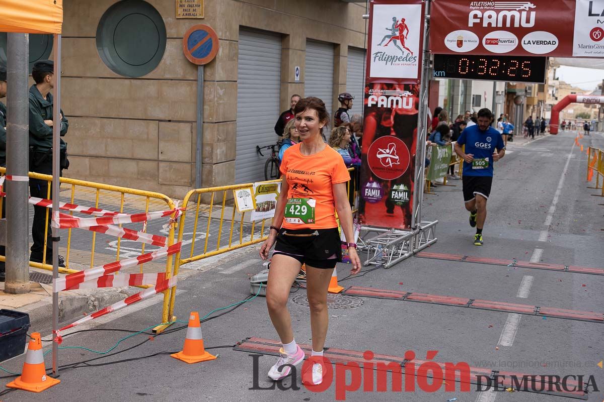 Carrera Popular Urbana y de la Mujer de Moratalla ‘La Villa, premio Marín Giménez (línea de meta)