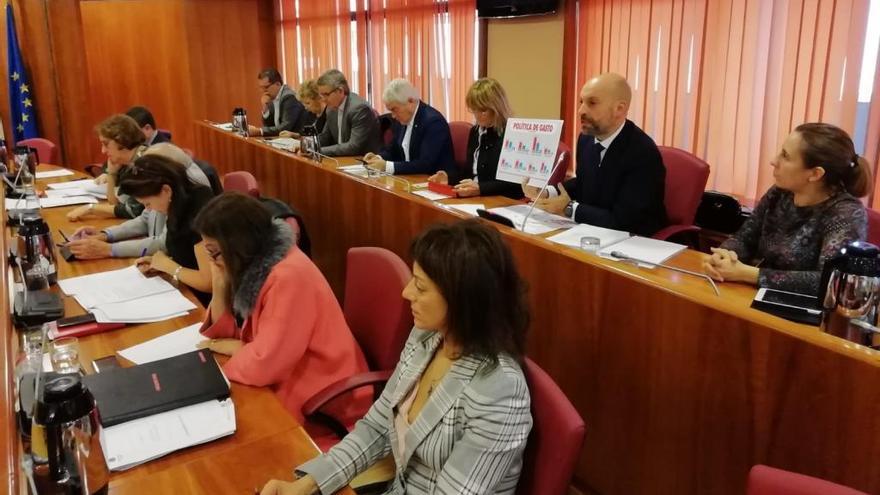 Pleno municipal de Vigo sobre los presupuestos. // R. Grobas