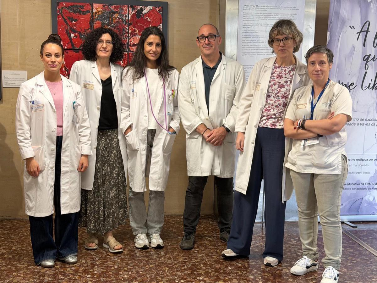 Profesionales sanitarios del área de Psiquiatría.