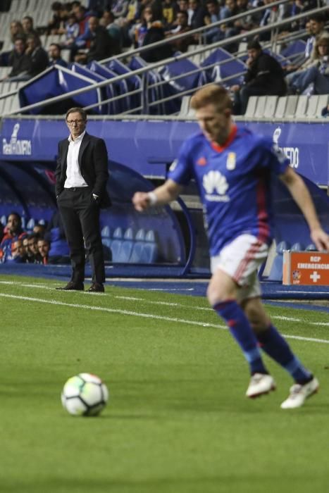 El partido entre el Real Oviedo y el Tenerife, en imágenes