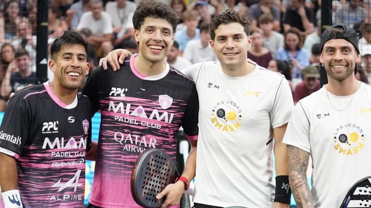 Chingotto y Tapia perdieron ante Barahona y Gonza Alfonso