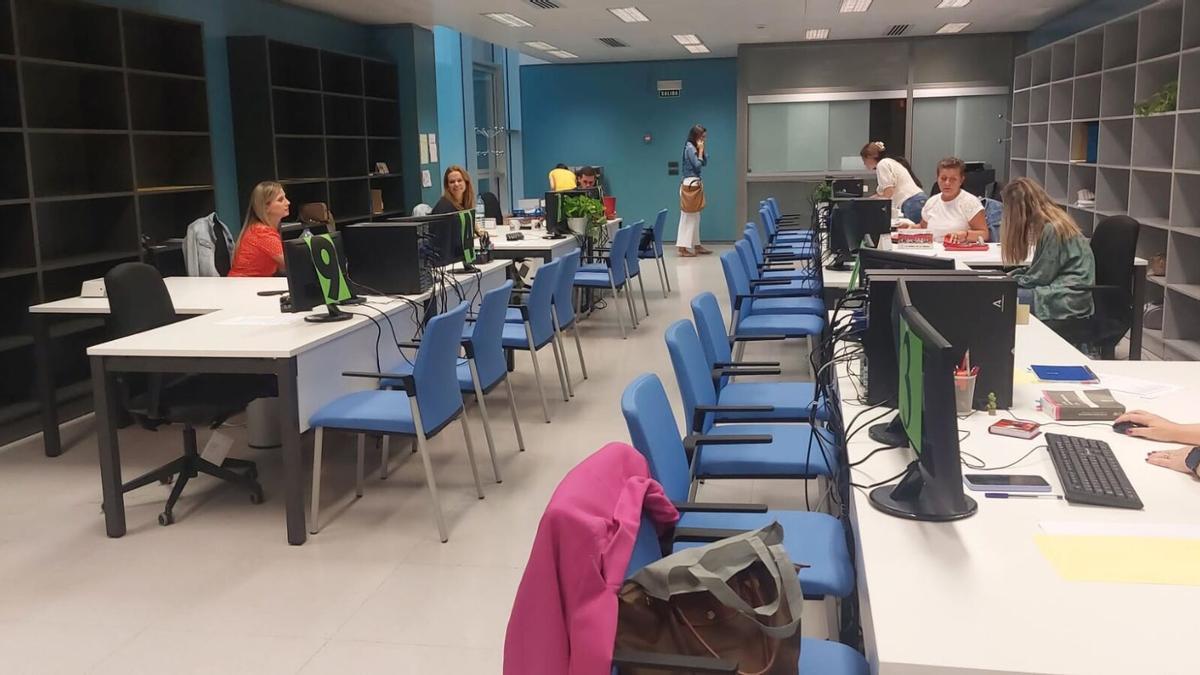 Funcionarios de la Junta de Andalucía.