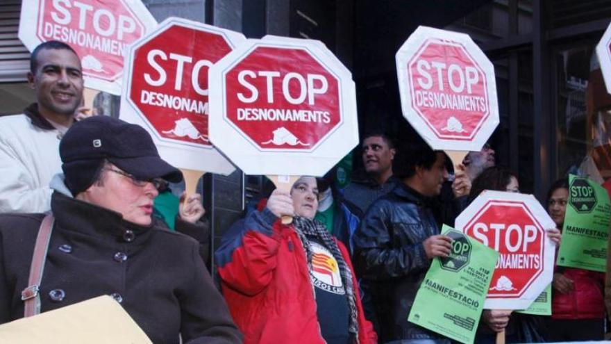 Les comarques gironines registren mil desnonaments en sis mesos