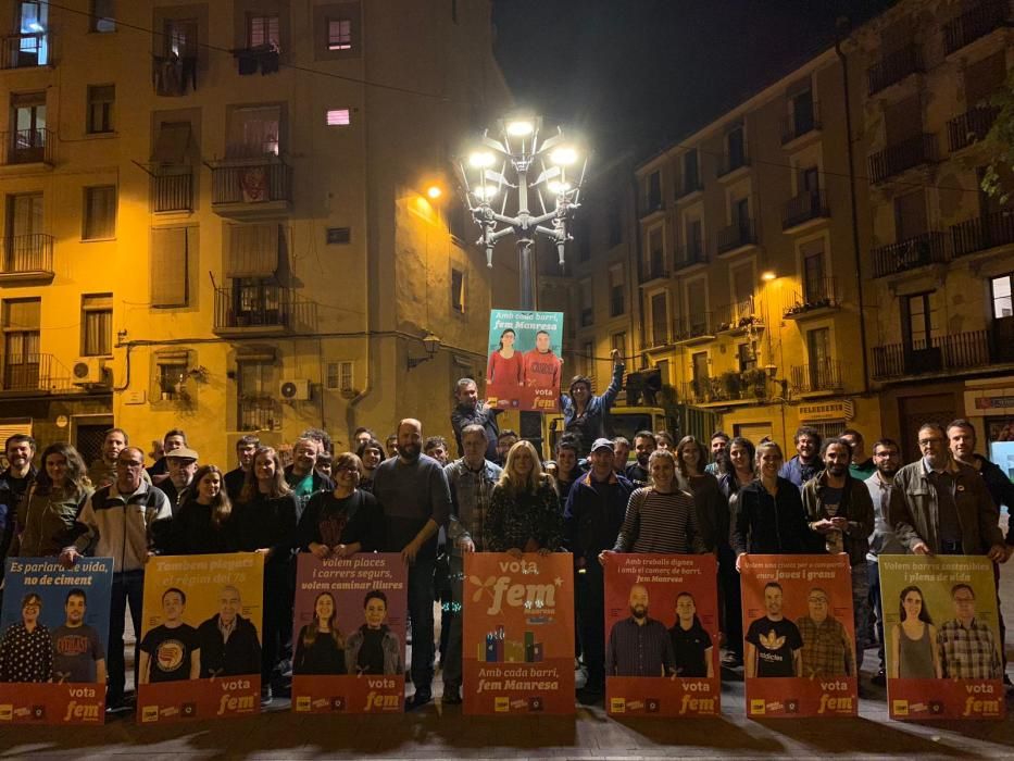 Arrenca la campanya electoral del 26-M a Manresa