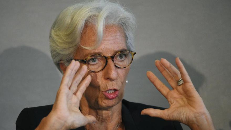 Christine Lagarde.