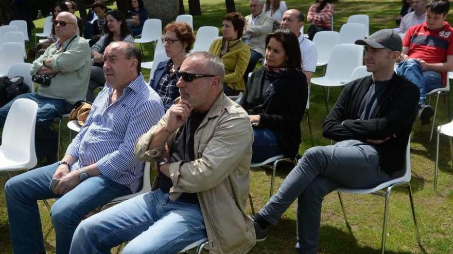 Una de las actividades desarrolladas ayer en el marco de las jornadas de la Fundación Manolo Paz. // N.P.