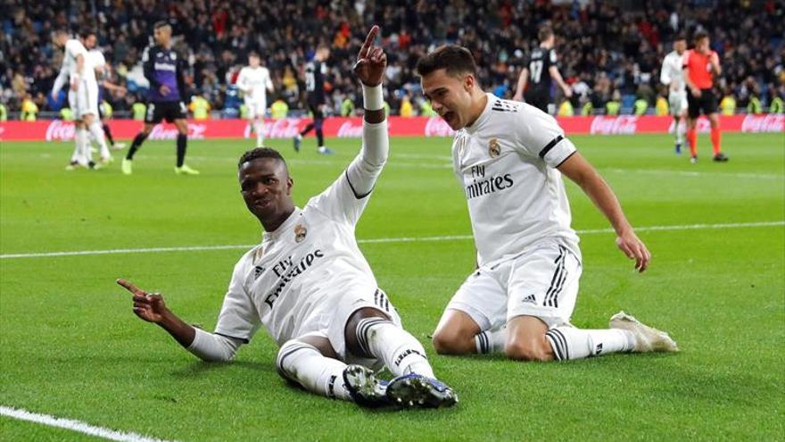 Vinicius lidera la reacción del Madrid ante el ‘Lega’