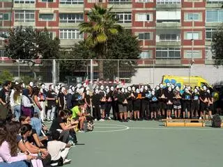 "Conéctense a la vida": el Cabildo homenajea en el IES La Isleta a las víctimas de tráfico y alerta del peligro del móvil al volante