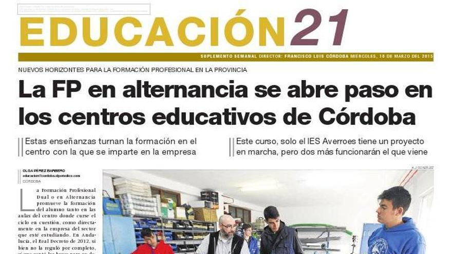 La FP en alternancia se abre paso en los centros educativos de Córdoba