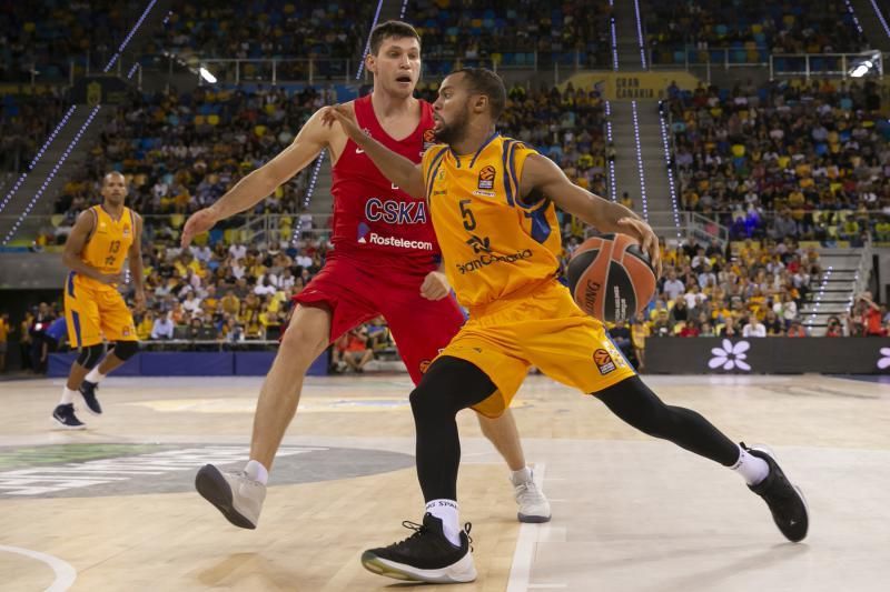 26.10.18. Las Palmas de Gran Canaria. Baloncesto Euroliga temporada 2018-19. Herbalife Gran Canaria - CSKA Moscú. Gran Canaria Arena. Foto Quique Curbelo  | 26/10/2018 | Fotógrafo: Quique Curbelo