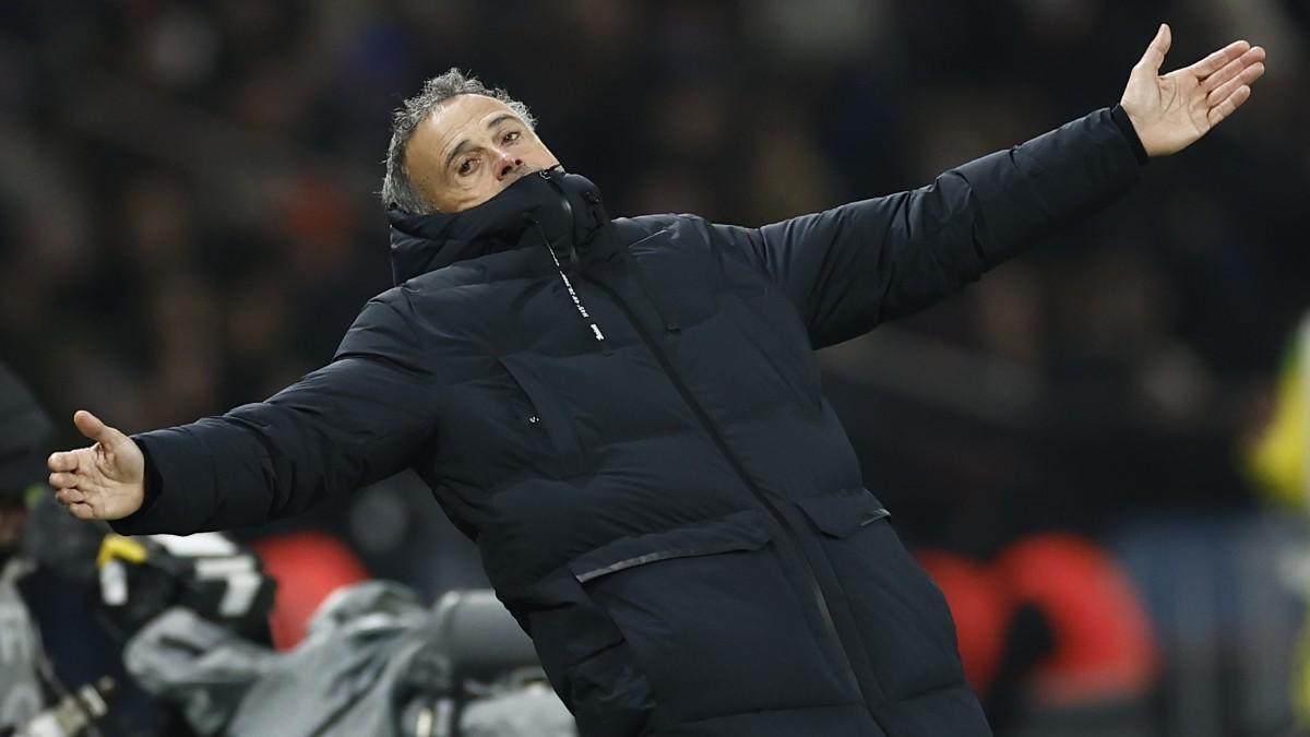 Luis Enrique ironiza con el falso nueve: "Ahora está el nueve, ¿y qué pasó?"