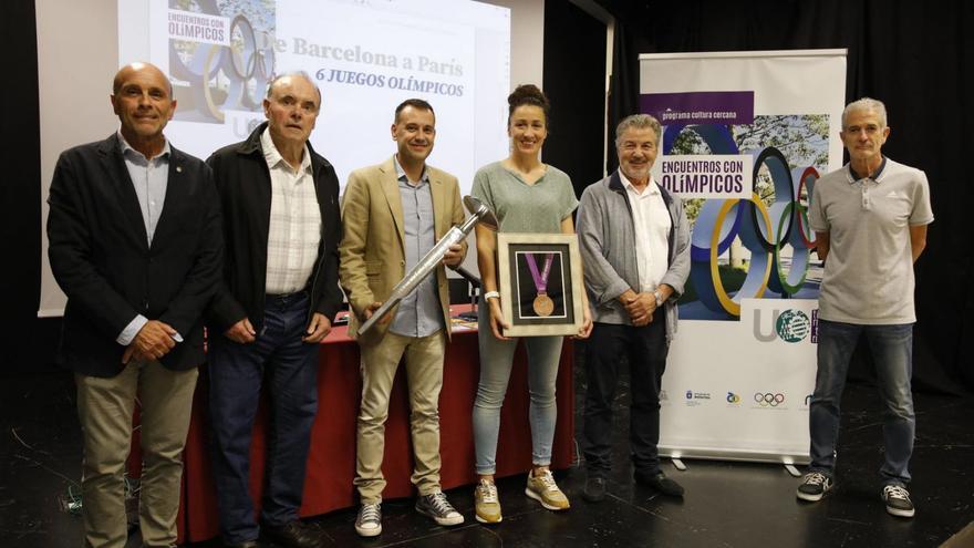 Javier Fernández, Javier García Cuesta, Pablo Carriles, Jéssica Alonso, Miguel del Valle y Ramón Gallego. | Á. G.