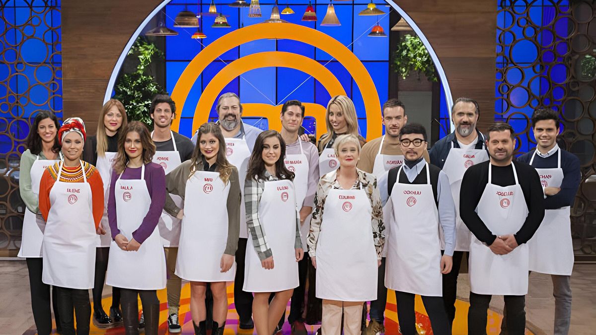 Foto oficial de los concursantes de Masterchef 5