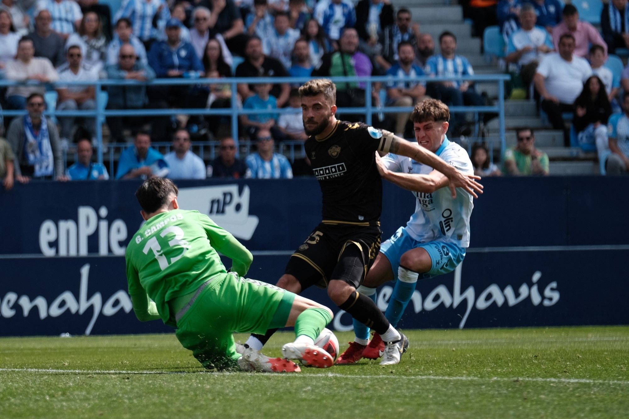 Primera RFEF | Málaga CF - CF Intercity, en imágenes