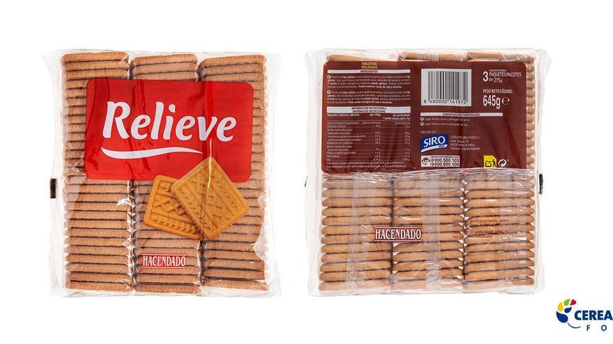 Mercadona retira de sus supermercados un lote de galletas Hacendado