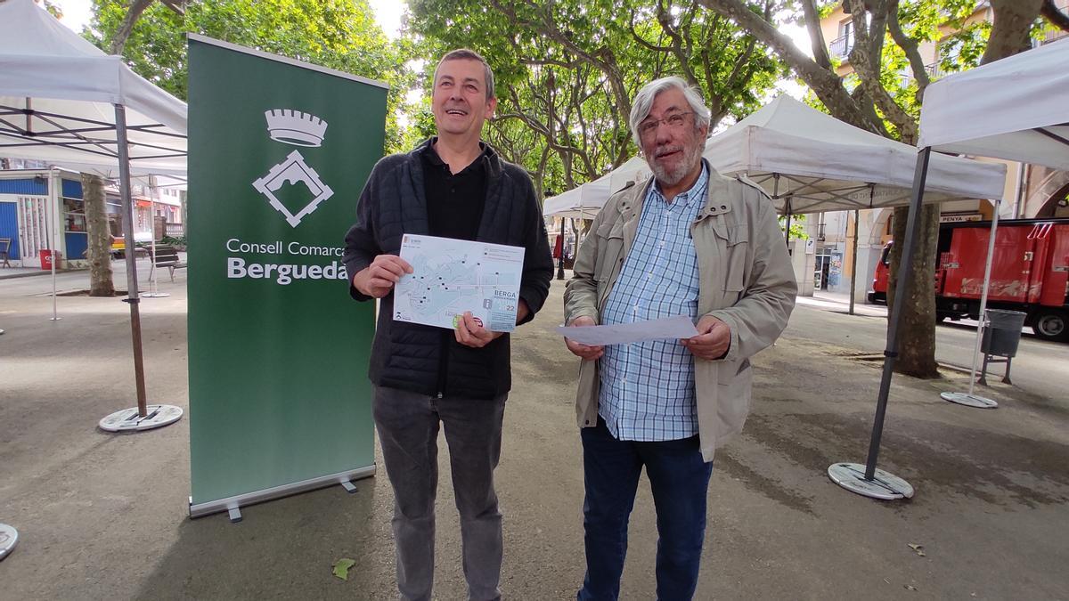 Eloi Escútia i Vicenç Linares en la presentació dels canvis