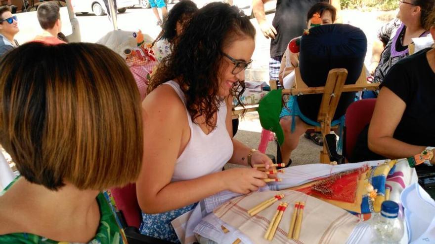 Un momento de la feria llevada a cabo en la localidad murciana.