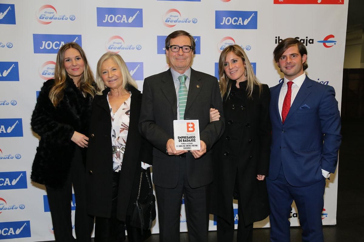 La gala de la VI edición de los Premios Empresario de Badajoz en imágenes