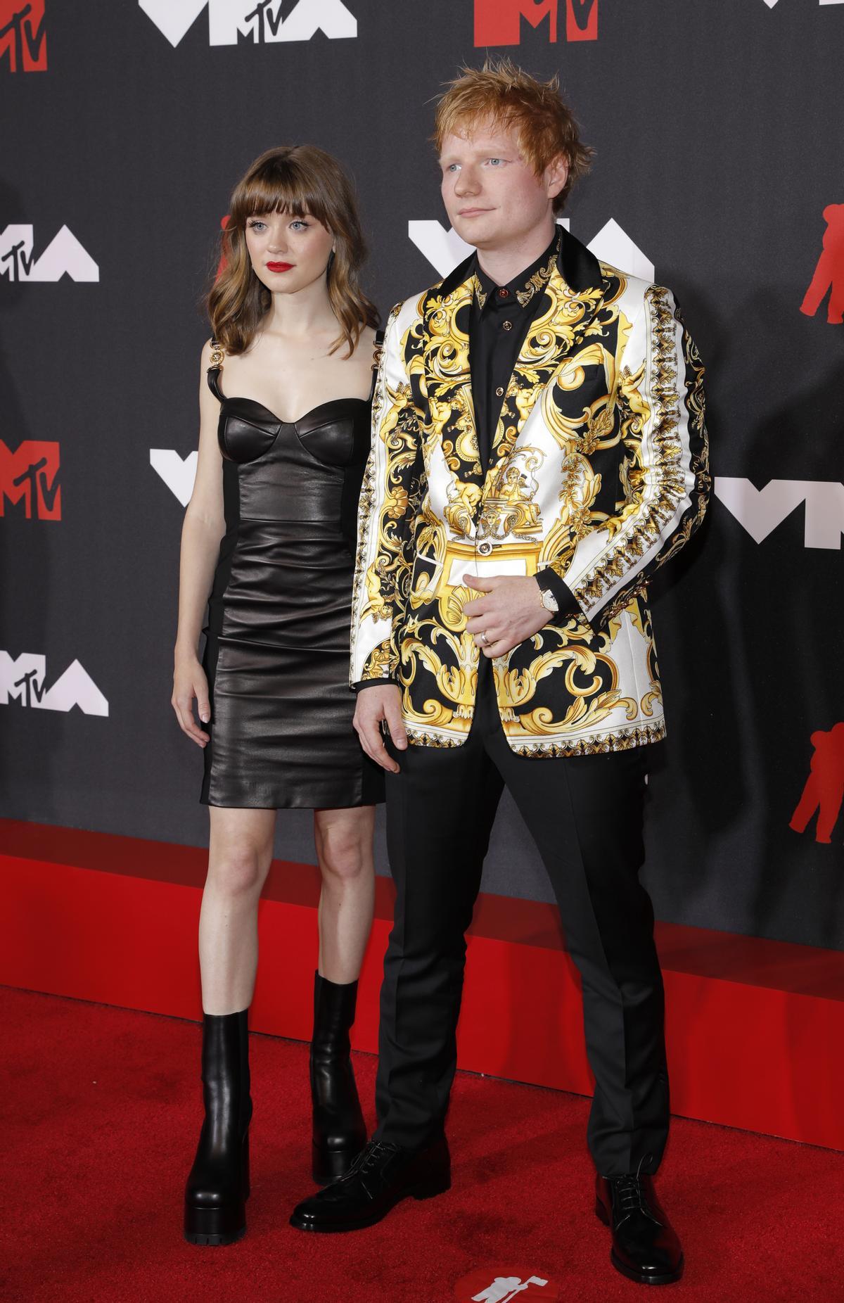 Maisie Peters and Ed Sheeran.