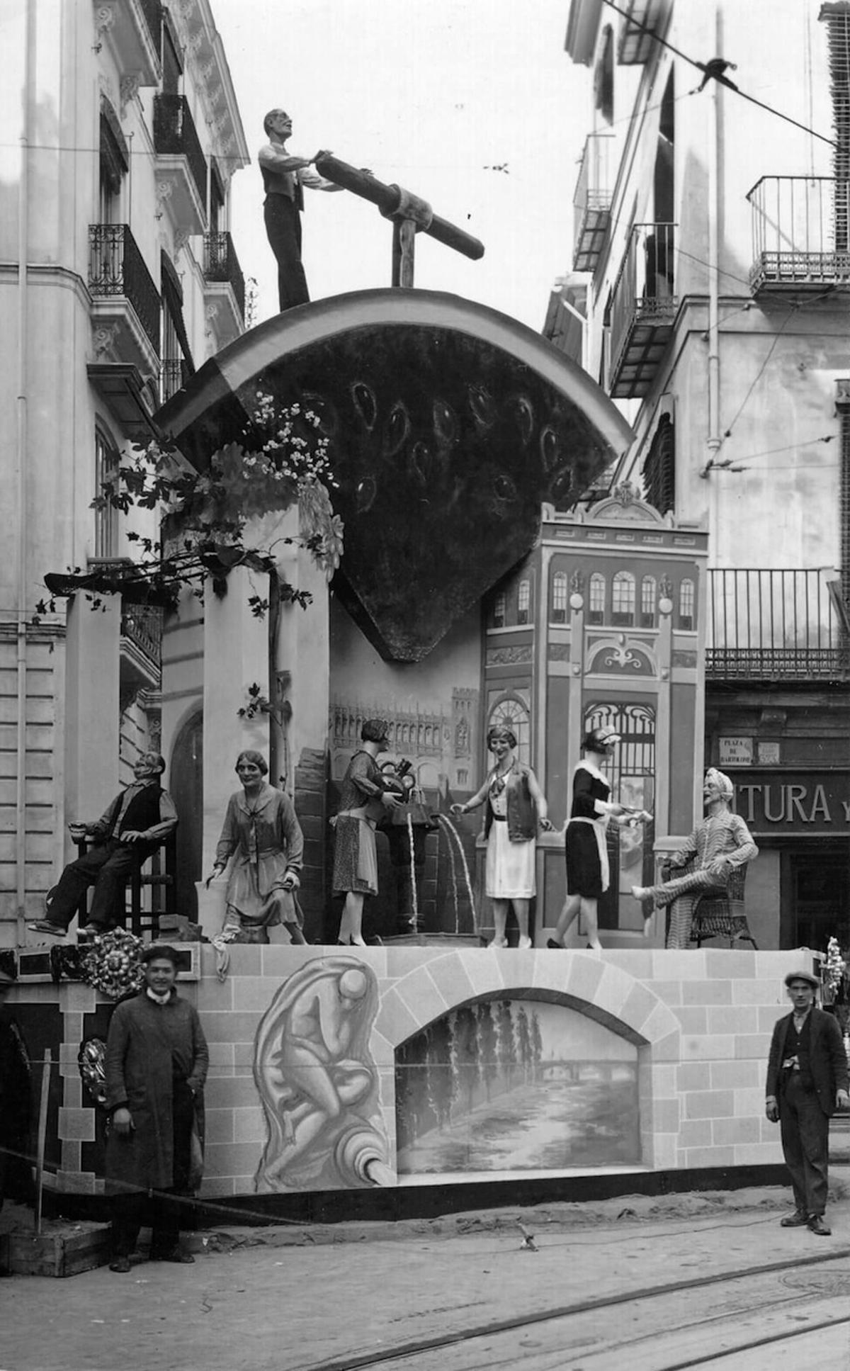 Falla calle Caballeros de 1931