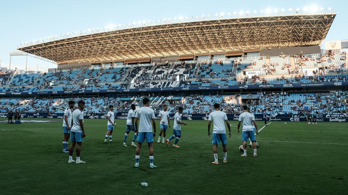 El Málaga CF se cita este domingo en Copa contra la Real Sociedad.