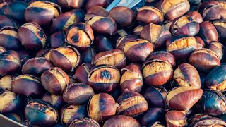 Castañas asadas en el microondas: el truco que las prepara en segundos