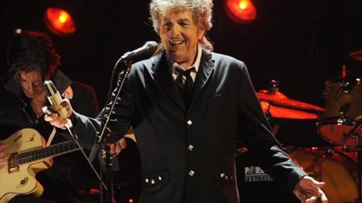 Dylan, durante una actuación en Los Ángeles en el 2012.