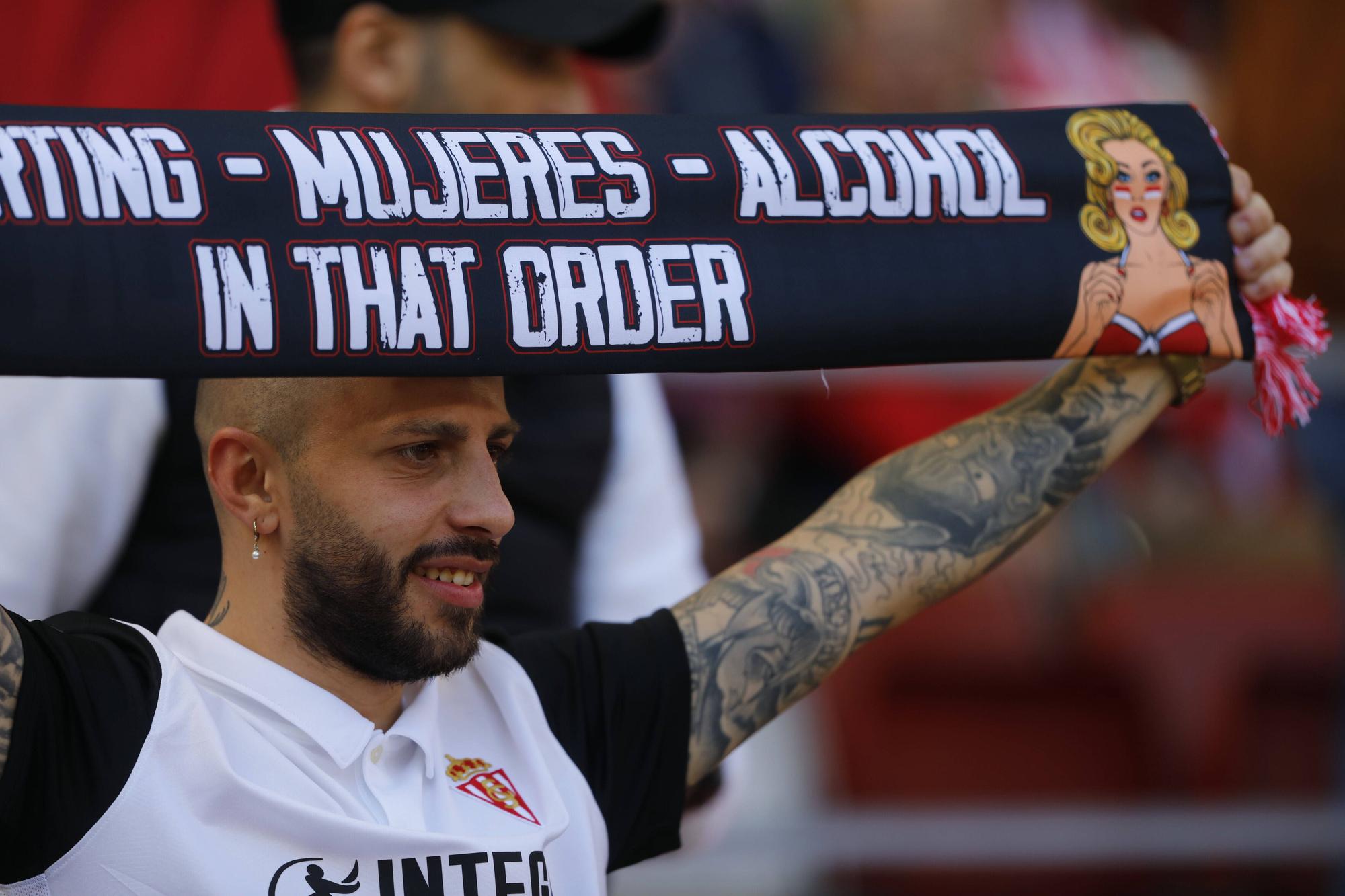 Así fue el encuentro entre el Sporting y el Alavés