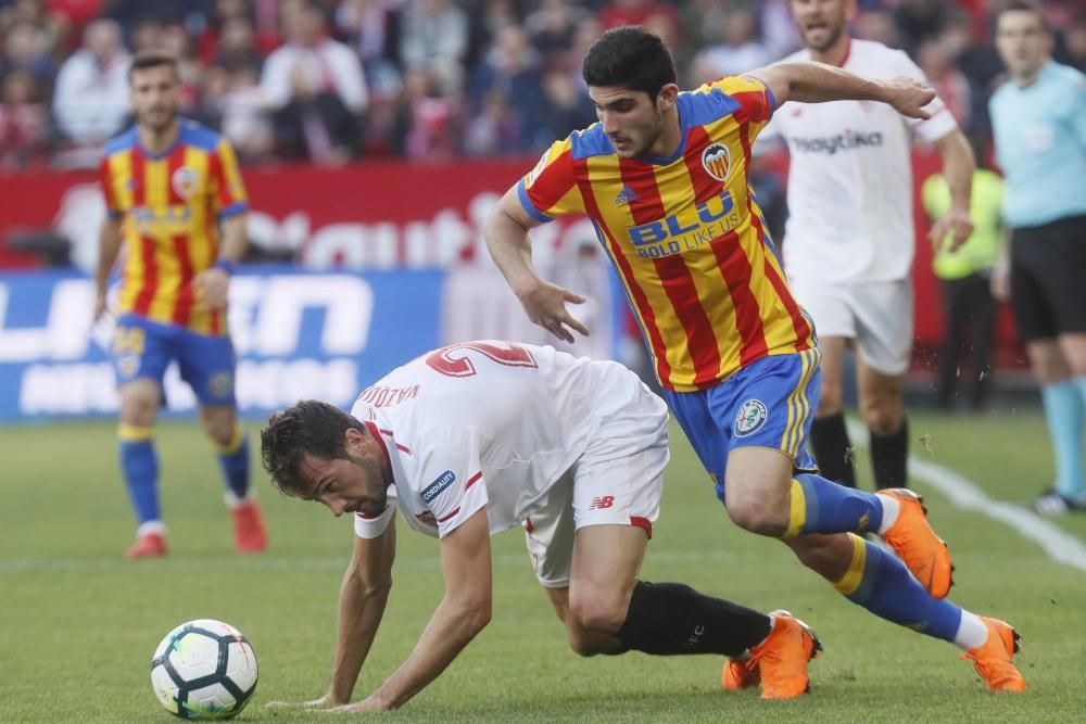 Sevilla - Valencia, en imágenes