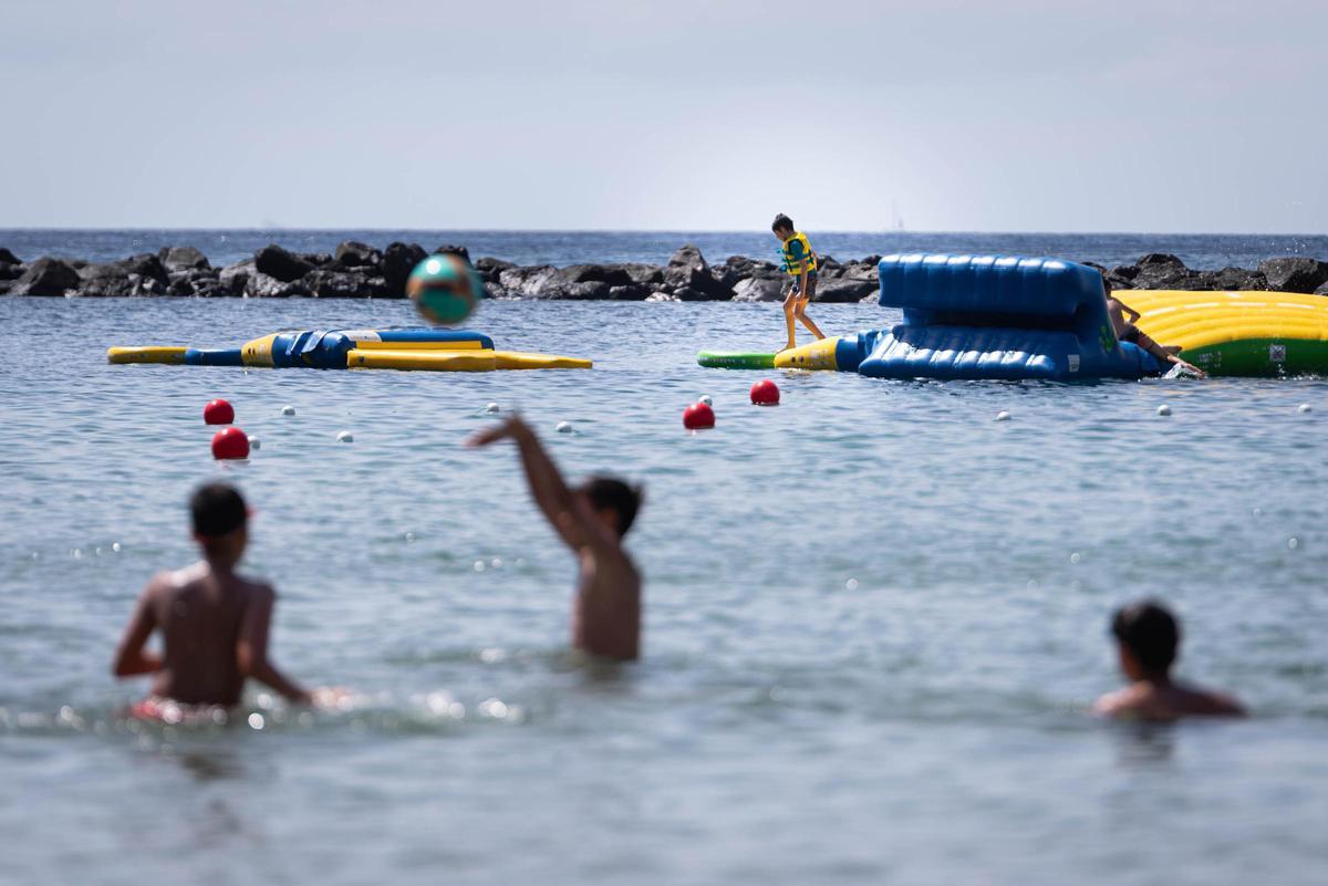 Apertura del parque acuático Ocean Play en Las Teresitas