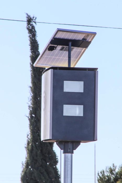 Radar del punto negro del kilómetro 54 de la N-332 a su paso por Torrevieja