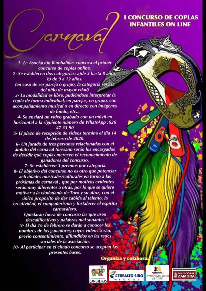 Concurso de carnaval en Toro.