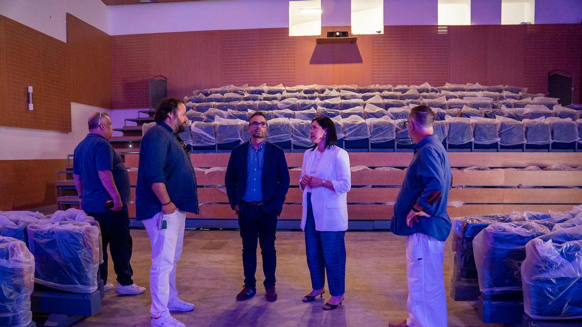 Obras del nuevo Teatro Municipal de Arrecife