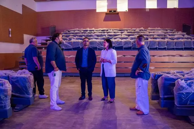 Obras del nuevo Teatro Municipal de Arrecife