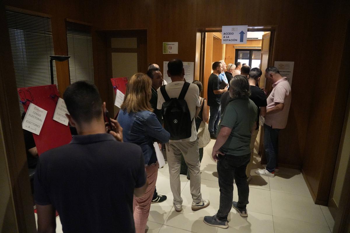 Votaciones elecciones cámara de comercio