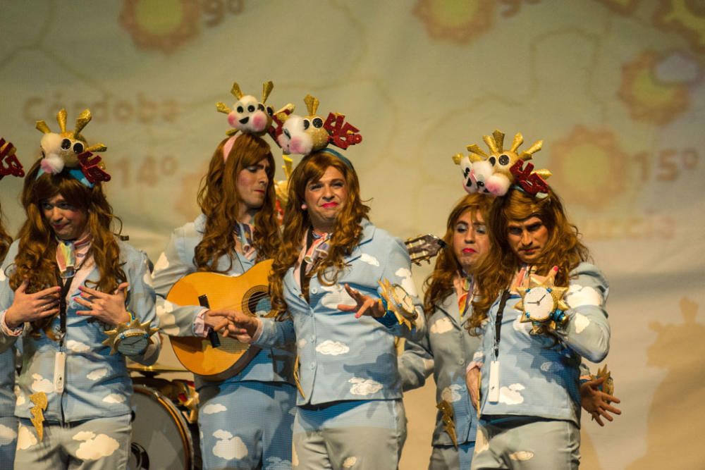 La murga cordobesa 'Los marisoles'.