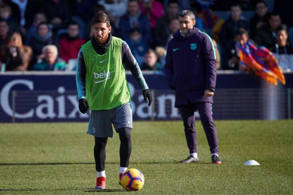 Entrenament portes obertes del Barça