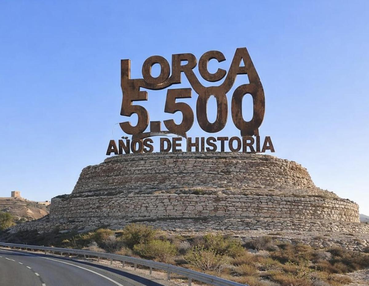 Propuesta de escultura junto a la autovía.