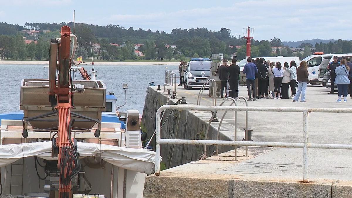 El cuerpo apareció flotando en la zona portuaria de Escarabote.