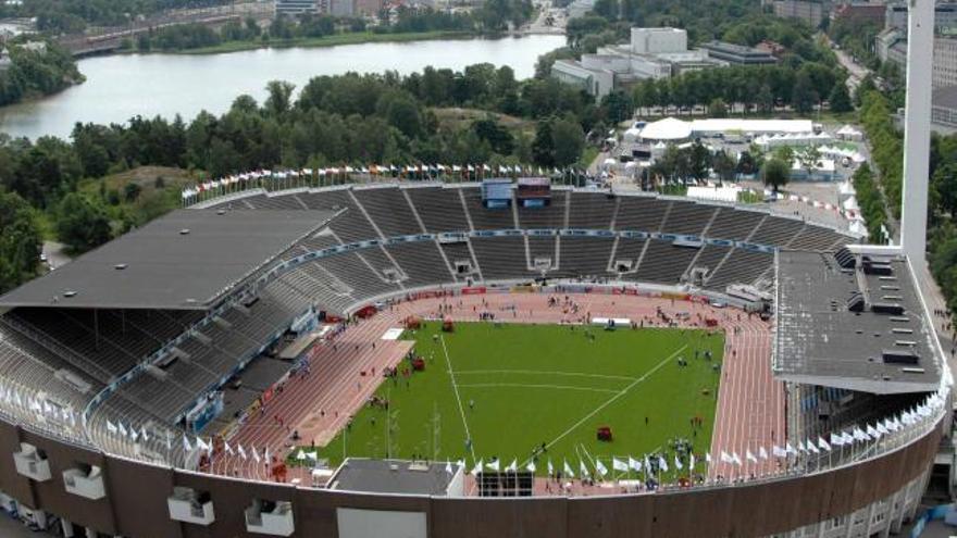 Imagen del Estadio Olímpico de Helsinki, donde se celebrará el campeonato.