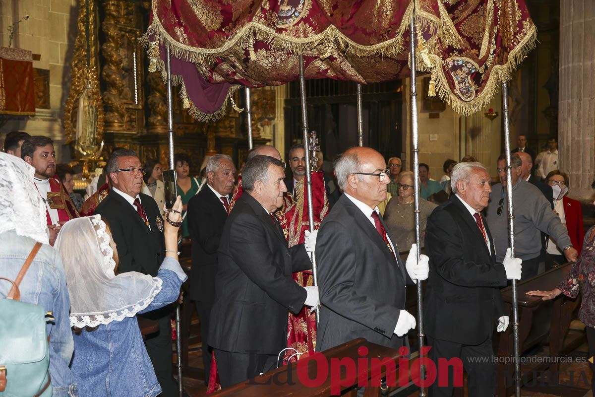 Fiestas de Caravaca: Procesión de regreso a la Basílica