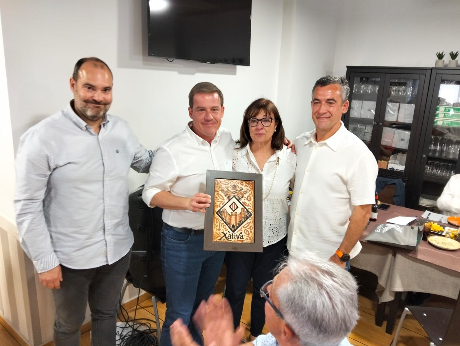 Homenaje a Francisco "Chato" Aragón en Xàtiva