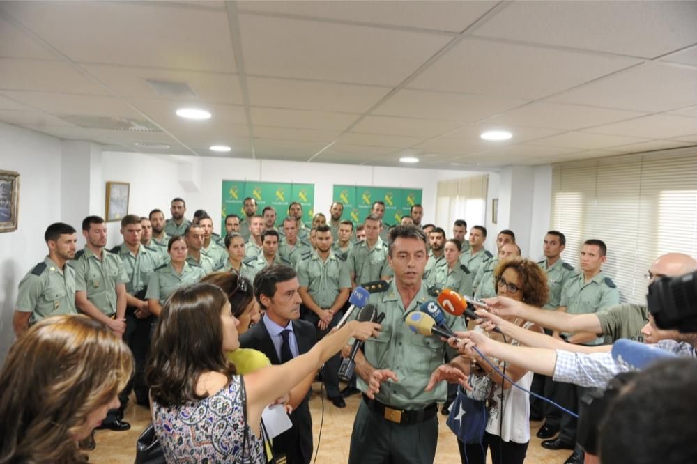 Nuevos guardias civiles de la Región de Murcia