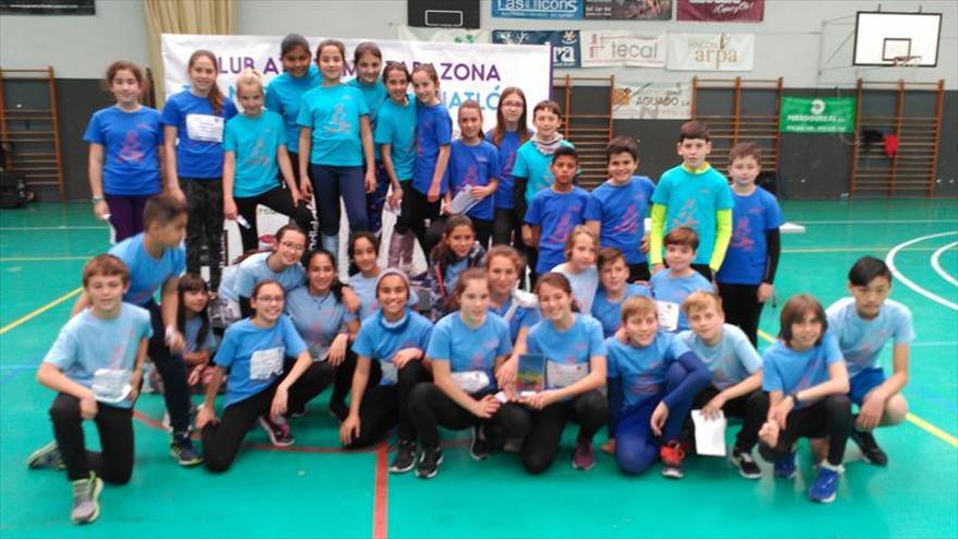 Valdejalón demuestra su gran nivel ‘Jugando al Atletismo’