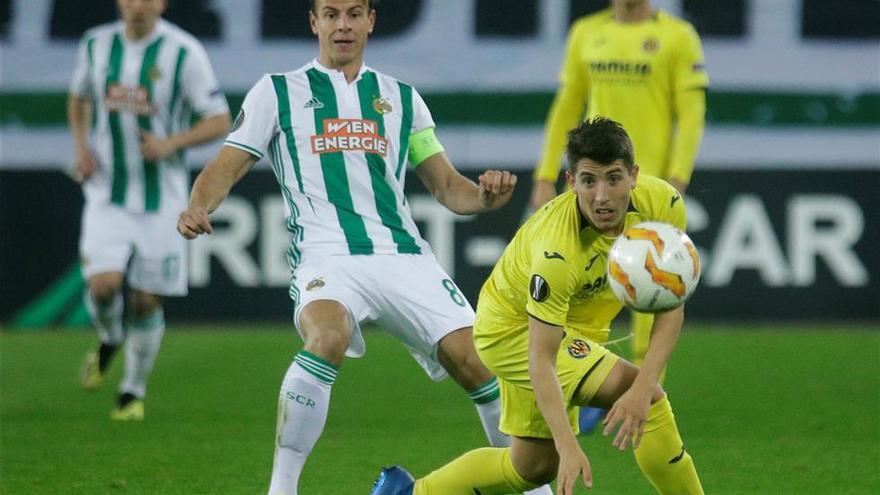 El Villarreal solo puede arrancar un punto de su visita a Viena (0-0)