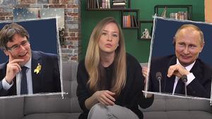 Afinogenova desenvolupa una intensa agenda política paral·lela des que va arribar a Espanya