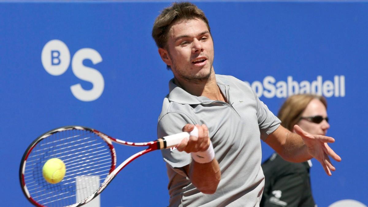 Stan Wawrinka, en el Barcelona Open