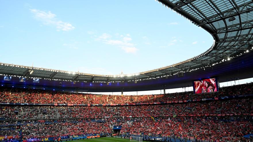 El Estadio de Francia durante la final de la Liga de Campeones.